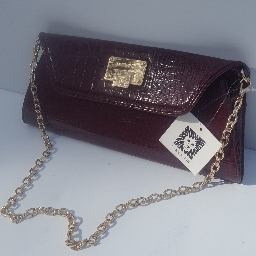 Retro Anne Klein NEW Handbag Shoulder Bag 22" x 6"